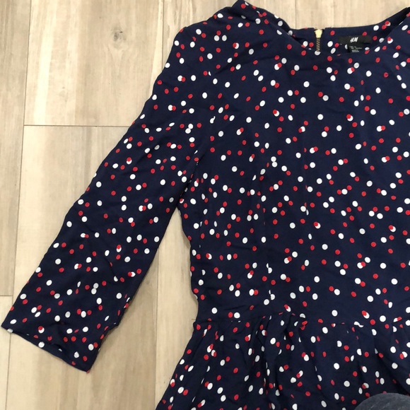 Ruffle hem polka dot top - Picture 5 of 12